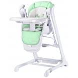 детское кресло-шезлонг Caretero Indigo, мятное