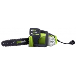 пила цепная электрическая Greenworks GCS1836, 1800W, 36 см, ручная