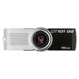 usb-флешка Kingston DataTraveler 101 G2 16GB, серебристая/черная