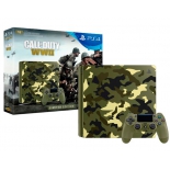 игровая приставка Sony PlayStation 4 Slim 1Tb (CUH-2108B) + Call of Duty - WW II SE