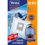 аксессуар к бытовой технике Vesta EX01S, комплект пылесборников