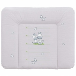 пеленальный матрас Ceba Baby, Zebra grey (70x85 см)