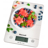 весы кухонные Maxwell MW-1478 MC (пластик/стекло)