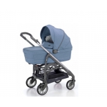 коляска Inglesina Trilogy System, 2 в 1, на шасси Trilogy City Slate 2018, синяя