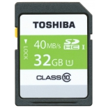карта памяти Toshiba SD-T032UHS1(6 (SDHC 32 Гб, U1, UHC-I)