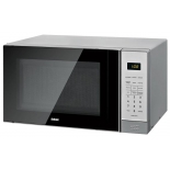 микроволновая печь BBK 20MWS-729S/BS, черная/серебро