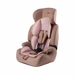 автокресло детское Liko Baby 515 B 1-2-3 (9-36 кг), коричневое/лен