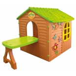 игровой комплекс Домик со столом Mochtoys 11045