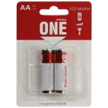 батарейка Smartbuy One ECO alkaline SOBA-2A02B-Eco (2x AA/LR6, 1.5 В)
