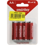 батарейка Smartbuy Ultra Alkaline LR6/4B 4 шт