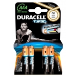 батарейка Duracell Turbo MAX LR03-4BL AAA (4шт. уп)