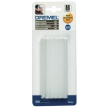 стержень клеевой Dremel 7х100 мм (GG01), 12 шт., белыe