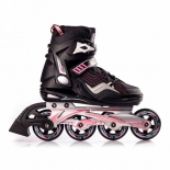роликовые коньки Blackwheels Race (39) черно-розовые