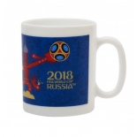 чашка 6448 Чемпионат мира 2018, синяя
