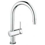 кухонный смеситель Grohe Minta Touch 31358000 (с выдвижной лейкой)