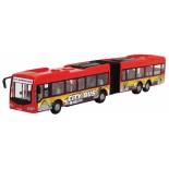 игрушка автобус Dickie, инерционный привод (3748001), красный