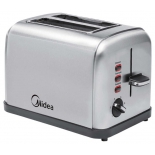 тостер Midea MT-1400, серебристый