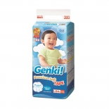 подгузник Genki, 9-14кг, L, 54 шт