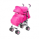 коляска Liko Baby BT109 City Style, розовая
