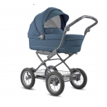 коляска Inglesina Sofia на шасси Ergo Bike Artic синяя