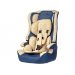 автокресло детское Liko Baby 513 C, Черный/Бежевый