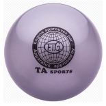 мяч гимнастический TA-Sport RGB-101, 15 см, серый