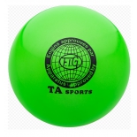 мяч гимнастический TA-Sport RGB-101, 19 см, green