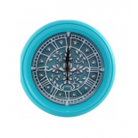 часы интерьерные Vigor Д-24 Лепнина, turquoise