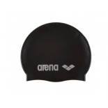 шапочка плавательная Arena Classic Silicone Cap черный/серый 91662 55