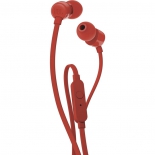 гарнитура проводная для телефона JBL T110, красная