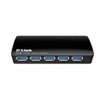 USB-концентратор D-Link USB 3.0 DUB-1370, черный