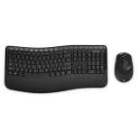 комплект Microsoft Wireless Comfort Desktop 5050 with AES (USB - радиоканал), чёрный
