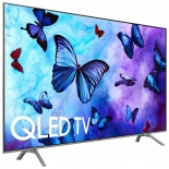 телевизор Samsung QE49Q6FNAU, серебристый