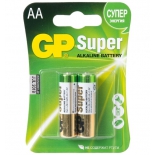 батарейка GP Super Alkaline 15A LR6 AA (2 штуки)