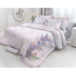 комплект постельного белья Verossa евро, перкаль, нав. 70х70*2 и 50х70*2, Luminous