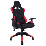 игровое компьютерное кресло TetChair iGear, черное/красное