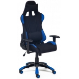 игровое компьютерное кресло TetChair iGear, черное/синее
