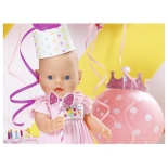 кукла Zapf Creation Baby Born Нарядная с тортом, 43 см, 825-129 (интерактивная)
