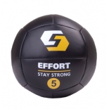 медицинбол Effort EMD5, 5 кг, черный
