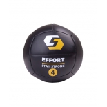 медицинбол Effort EMD4, 4 кг, черный