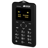 сотовый телефон Hiper sPhone Card, черный