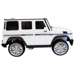 электромобиль RiverToys Mercedes-Benz G65 AMG, белый