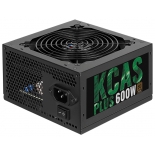 блок питания компьютерный AeroCool KCAS Plus 600W ATX, 80+ Bronze, A.PFC