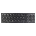 клавиатура Oklick 590M slim Multimedia черная