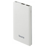 аккумулятор универсальный мобильный Buro RCL-8000-WG 8000mAh, белый/серый