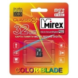 карта памяти Mirex microSDHC Class 10 32GB