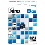 карта памяти Mirex 8GB microSDHC Class 4