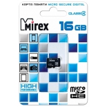карта памяти Mirex 16GB microSDHC Class 4
