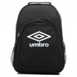 рюкзак спортивный Umbro Team Backpack 751115, черный/белый