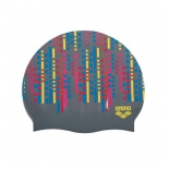 шапочка плавательная Arena Print 2 силикон Matrix/Dark Grey